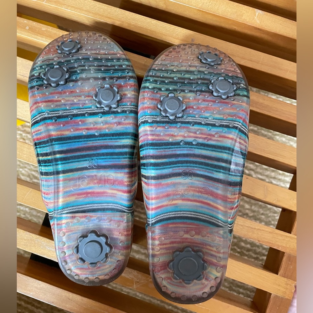 JA-VIE FIESTA STRIPE JELLY FLATS EU 38 (US 7/7.5) - Picture 6 of 7